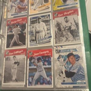 Kids Baseball Card Album with Assorted Colors
